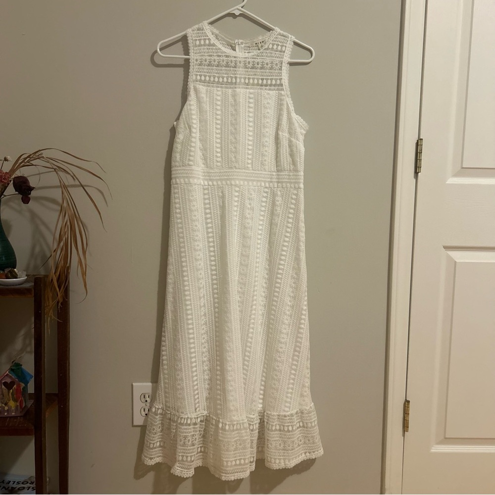 NWT Francesca’s Collection’s Large white dress